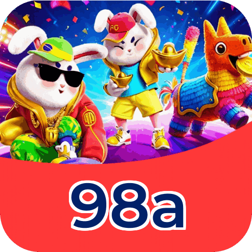 Interface do aplicativo 98a mostrando jogos disponíveis no iOS e Android